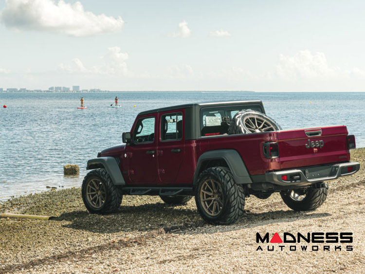 Jeep Gladiator Custom Wheels - HF-3 by Vossen - Satin Bronze